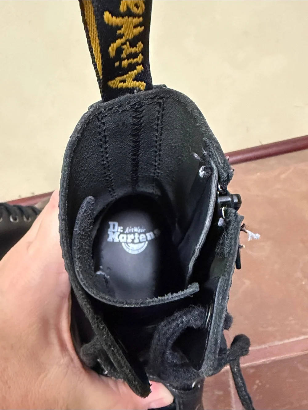 Dr. Martens JADON BOOT SMOOTH LEATHER PLATFORMS - Picture 6 of 10